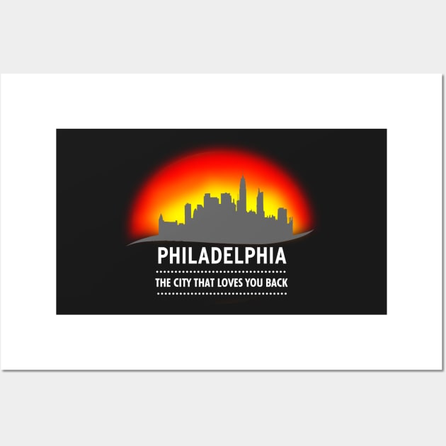 Phadelphia Big Love Wall Art by dejava